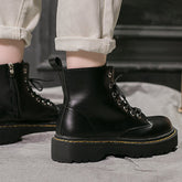 Chunky Lace Up Boots